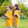 Poncho Riscas Onduladas