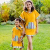 Poncho Riscas Onduladas
